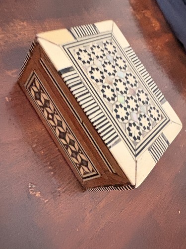 Vintage damascus inlaid mosaic - vintage,