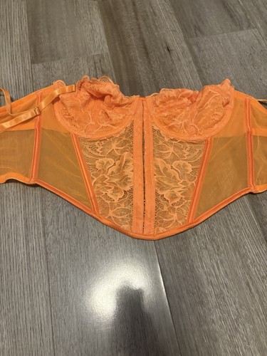 Corsets black and orange - corsets,
