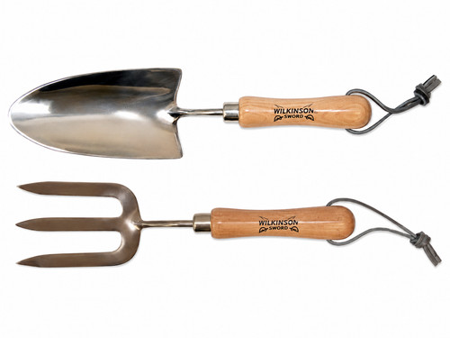 Garden hand fork - hand, trowel