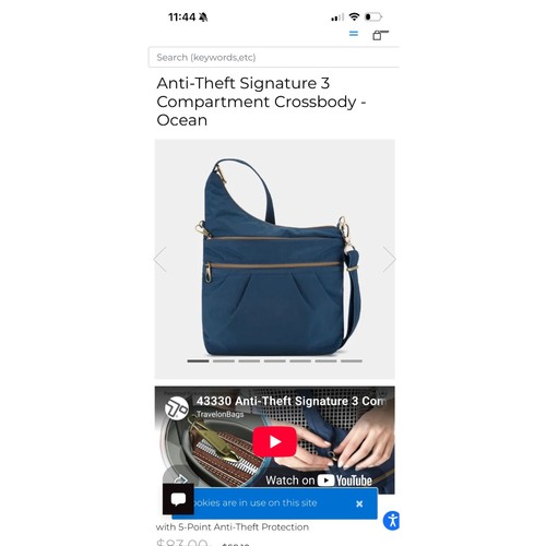Travelon anti theft - travelon, signature