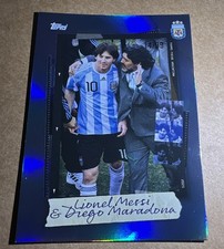 Topps Argentina Focus Messi & Maradona 14/99