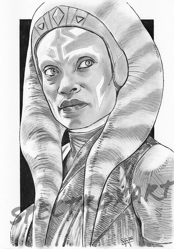 Original art ahsoka tano - original, "ahsoka