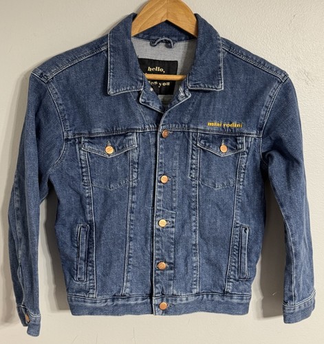Mini rodini sea monster - monster, denim
