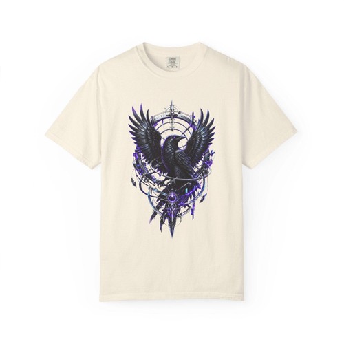 Glitch gothic raven - glitch, astrolabe