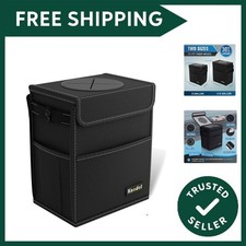 Car Bin With Lid - Foldable