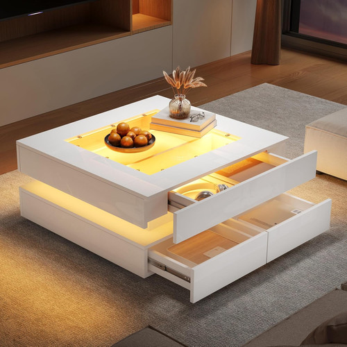 High gloss coffee table sale - high,