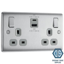 BG Nexus Brushed Steel