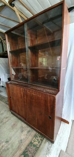 Vintage antique oak framed - oak,