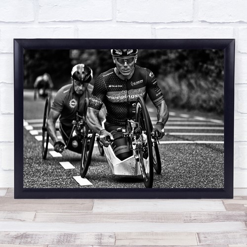 Hand bike race disabled - hand,