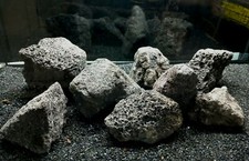 Aquarium Lava Rock Black, Red