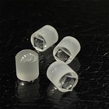Optical Heavy lanthanum Glass Cylindrical Lens DIY Necklace Projector Lens 4PCS