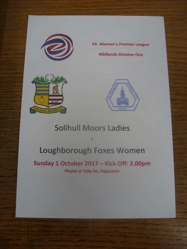 2017 solihull moors - 01/10/2017,