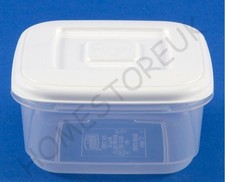 WHITEFURZE SQUARE PLASTIC FOOD TUB STORER STORAGE CONTAINER CAKE LUNCH BOX 