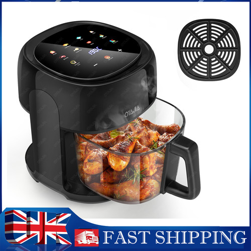Air fryer transparent glass - transparent,