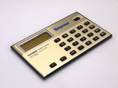 Casio 78g calculator - casio,