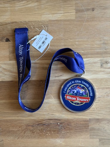 Alton towers resort lanyard - resort,