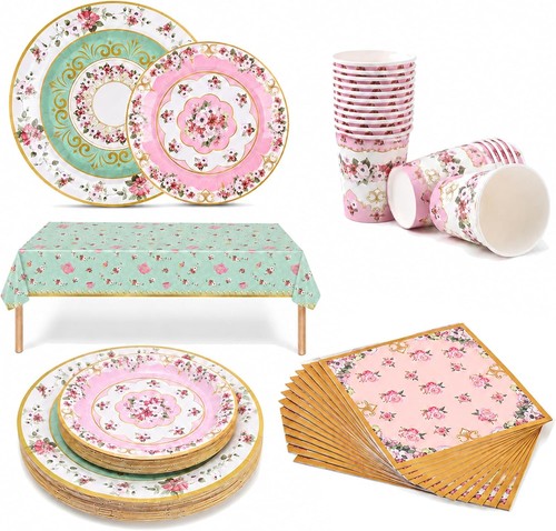137 pcs floral tea - 137,