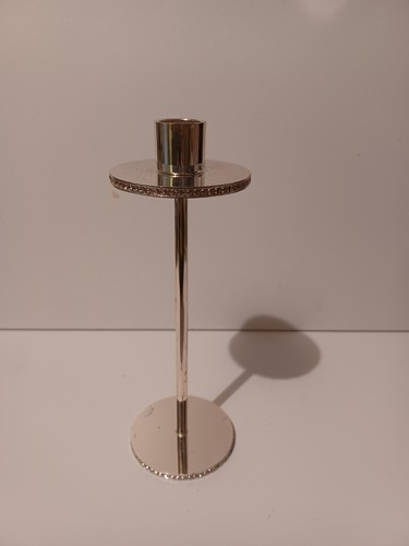Wedgwood chrome candle - , stick