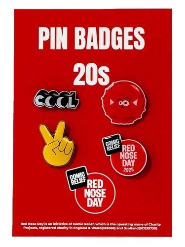 Red nose day 2025 - red,