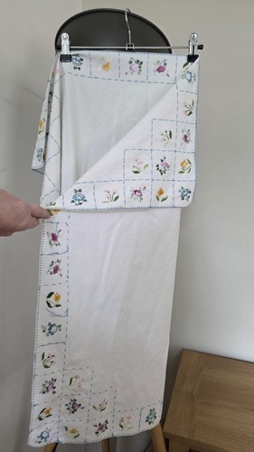 Vintage white irish linen - vintage,