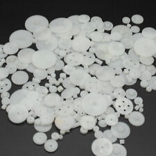 UK STOCK 200Pcs Mixed Size Crown Gear Sector Worm Toys Car Robot Model Parts