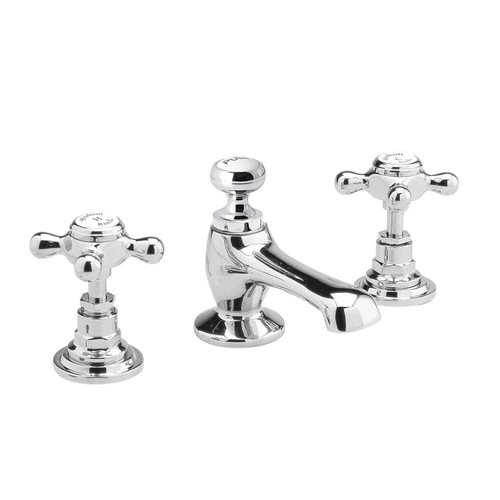 Nuie white topaz tap - white, hole