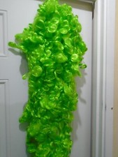 Mermaid long green  curly wig