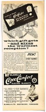 Blanella Cozee Comfort Electric Blankets 1964 Magazine Ad Advert FC136
