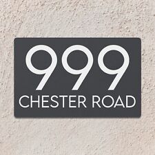 Floating House Number Plaques