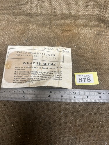 Vintage original mica sheet - mica,