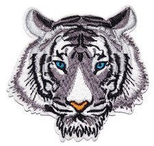 White Tiger Patch Big Cat