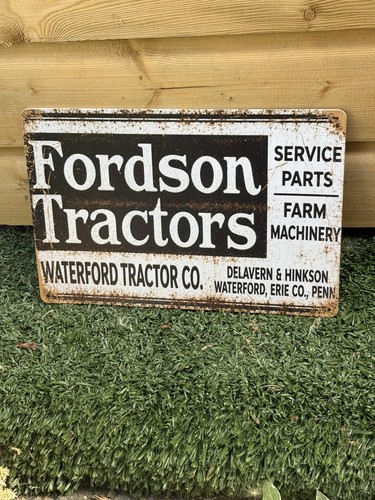 Fordson tractors steel sign - tractors,
