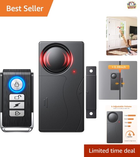 Battery powered 110db security - battery-powered,