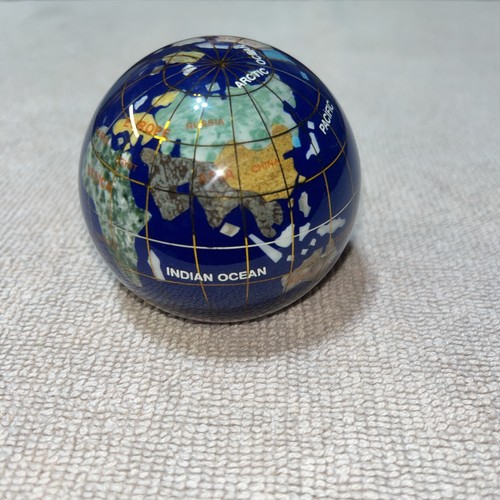 Gemstones world globe bookend - globe,