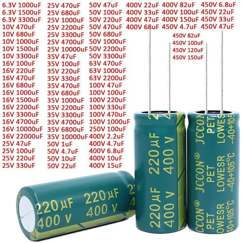 Electrolytic capacitors high - electrolytic,