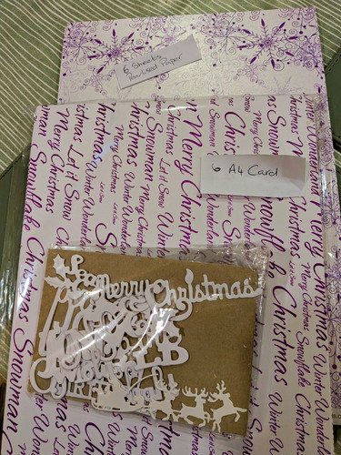 Milton christmas card - &,