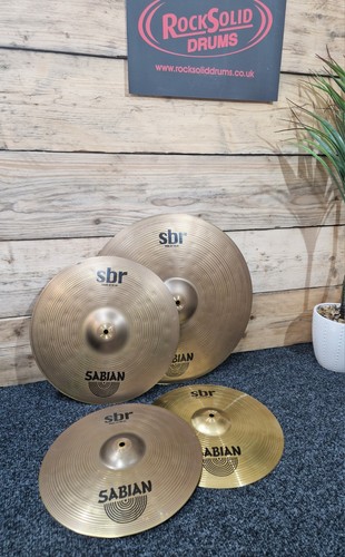 Sabian sbr cymbal set - set, for