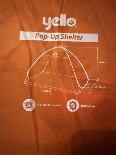 Yello pop beach shelter - pop,