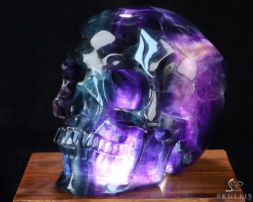 Fluorite hand hollow - 6.1",