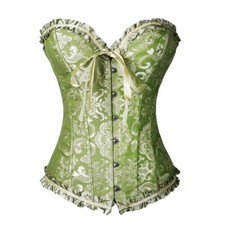 Lady Satin Overbust Boned