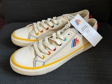 New + Tag Aldi Mania Limited Edition Canvas Trainers Unisex   Size 9   ALDImania