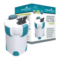 Aquarium fish tank external filter 1000L/H Free Media All Pond Solutions 1000EF