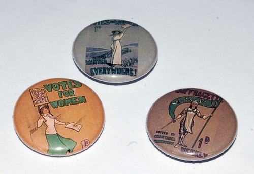 Suffragette poster set - 25mm, /