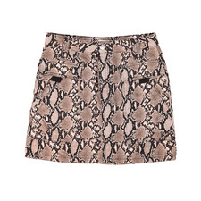Topshop Skirt Size UK 12 Snake