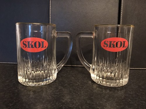 Vintage skol lager glass - 2,