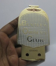 Car Badge - Bentley owners club grill badge emblem Mg Jaguar Triumph vw audi 