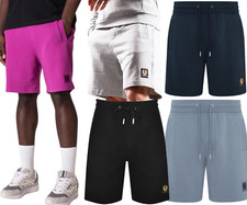 BELSTAFF DESIGNER COTTON FLEECE SWEAT JOGGER SHORTS SUMMER RRP £110