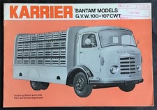 KARRIER BANTAM MODELS GVW
