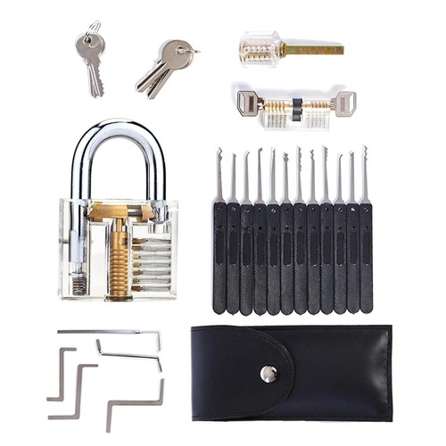 Lock picking kit tubular - 30,