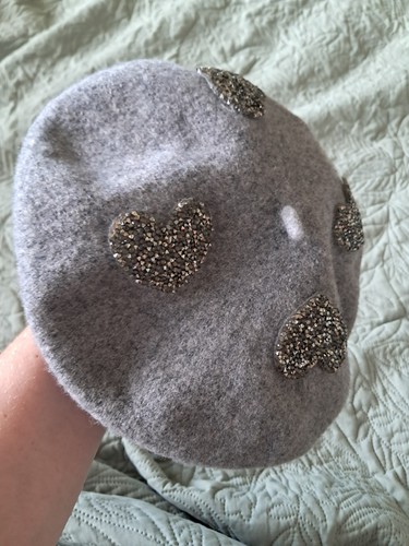 Stunning grey wool and - wool, sparkly